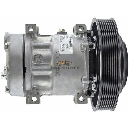Truckair A/C Compressor - Sanden Shd-Volvo Trucks North America Vn Series 2017 - After 4/1-2023D13 - L6 03-1617